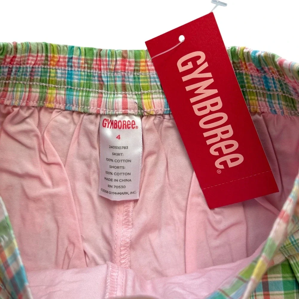 Gymboree plaid built